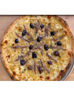 Pizza anchovies 