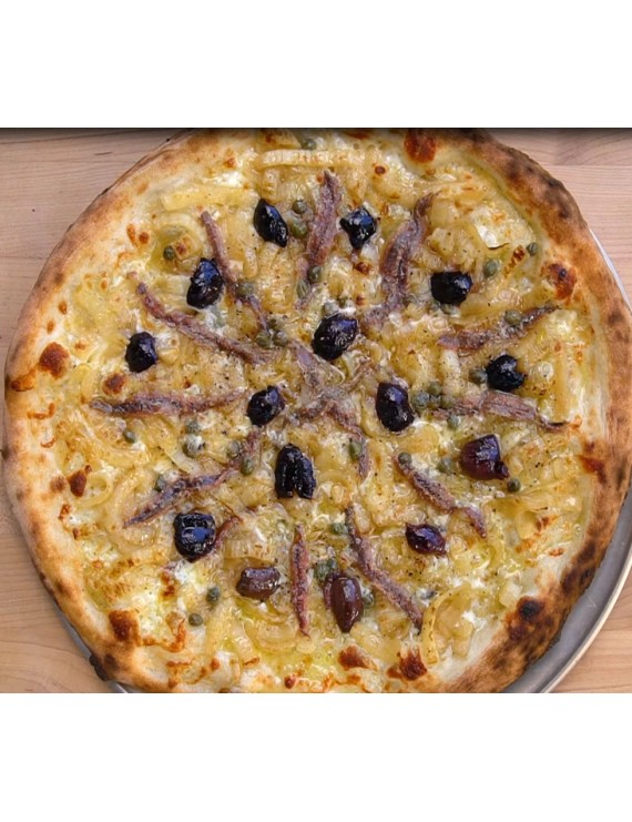 Pizza anchovies 